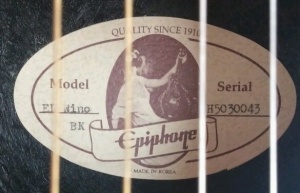 Epiphone El Nino