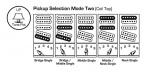 Epiphone Nighthawk Controls Diagram