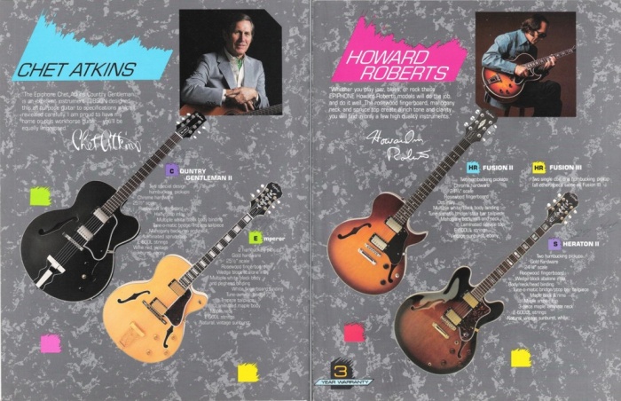 1989 Epiphone Catalog