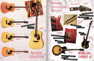 1995 Epiphone Catalog