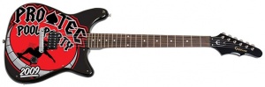 Epiphone Vans Pro-Tec Pool Party Coronet