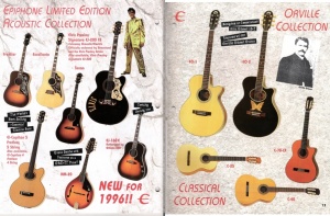1995 Epiphone Catalog