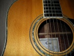 Epi D-16 Sound Hole & Binding