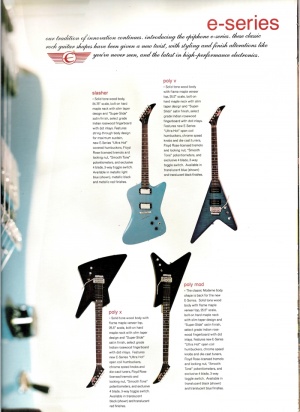 2001 Epiphone Catalog