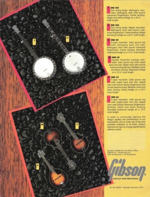 1982 Epiphone Catalog