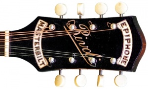 1932-1938 Epiphone Rivoli Mandolin Headstock
